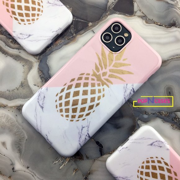 Pink Pineapple iPhone Case - ALL MODELS AVAILABLE - Picture 1 of 9